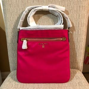 Michael Kors Pink Nylon Crossbody